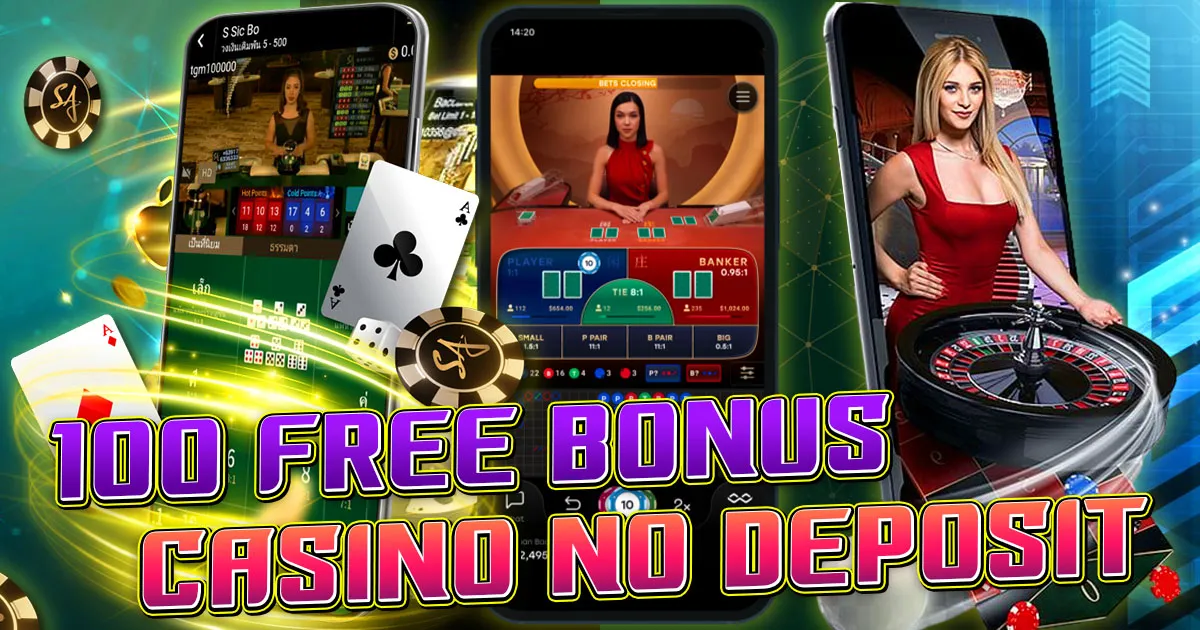 100 free bonus casino no deposit