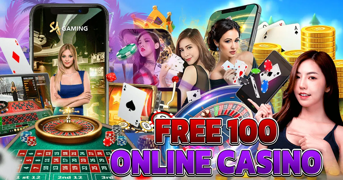 free 100 online casino